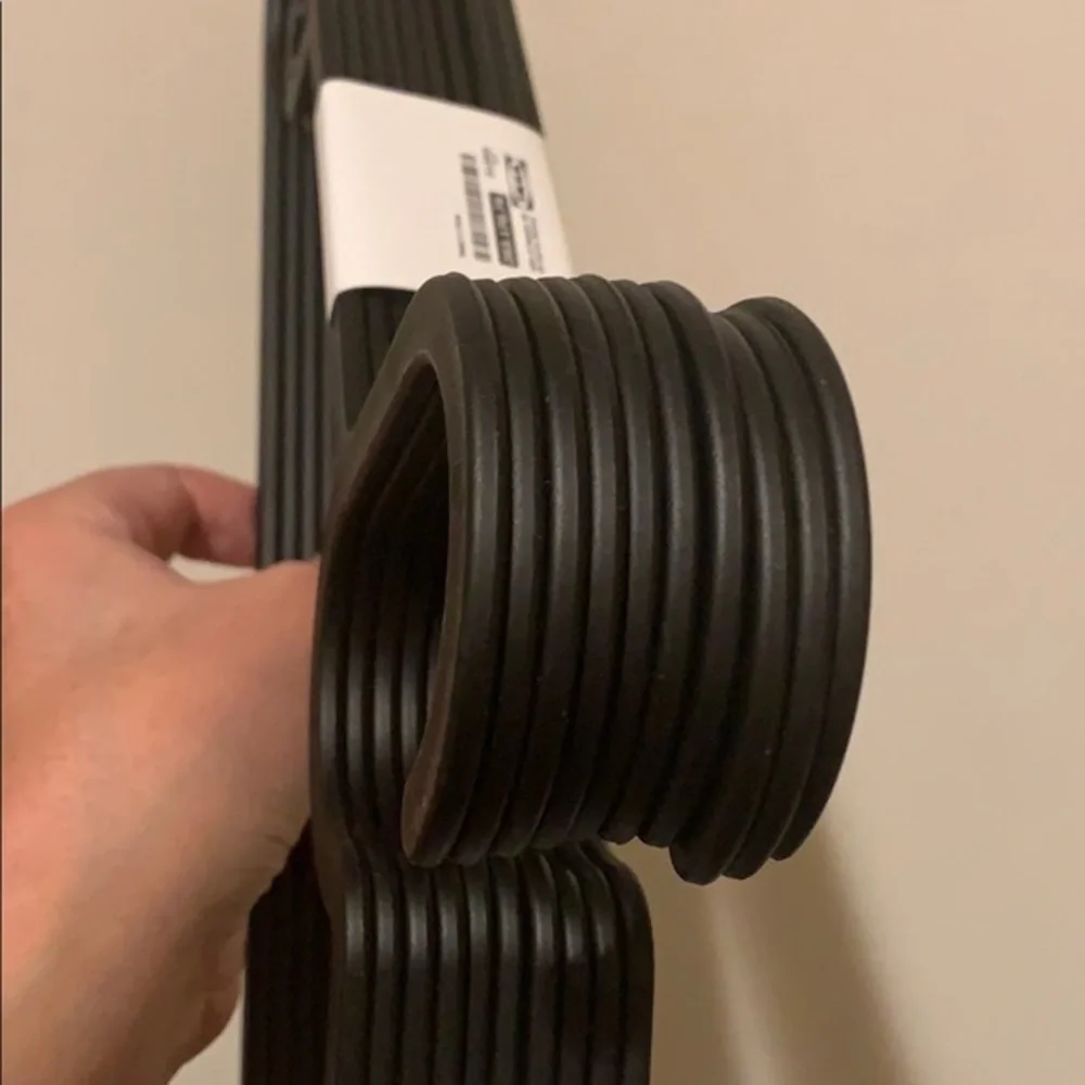 Set of 10 IKEA hangers plastic Closet organizing